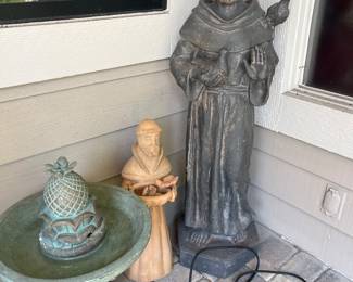 St. Francis statues