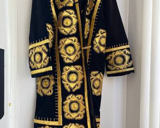 Asian velvet chapan (or coat)
