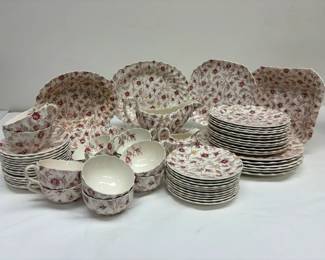 Classic And Beautiful Spode Rose Chintz Dishes