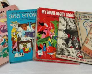 Vintage Retro Kids Books
