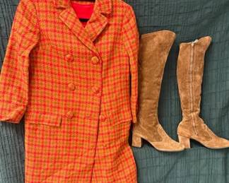 Mod 1960s Coat And Italian Boots