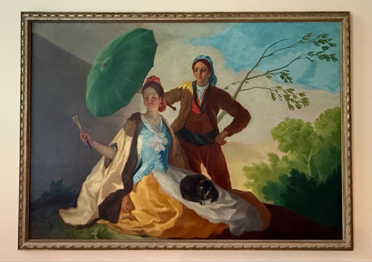 Francisco Goya "The Parasol" Style Painting