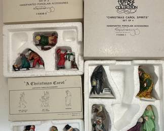Department 56 Heritage Village Collection Handpainted Porcelain Accessories