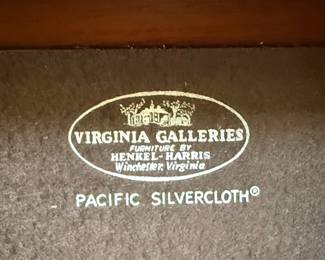Virginia Galleries Henkel-Harris Silver Chest