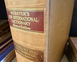 Webster's New International Dictionary, Second Edition