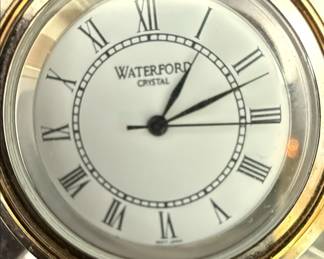 Waterford Crystal "Alana" Pattern Mantel Clock