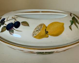 Royal Worcester Evesham Gold Oval Tureen