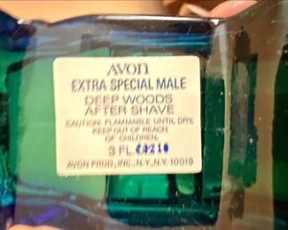 Avon Extra Special Male Deep Woods After Shave Decanter