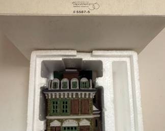 Department 56 Dickens' Village Series "The Flat of Ebenezer Scrooge"