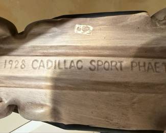 1928 Cadillac Sport Phaeton Ceramic Figurine