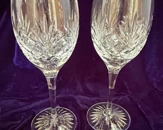 Cut Crystal Wine Glasses Style