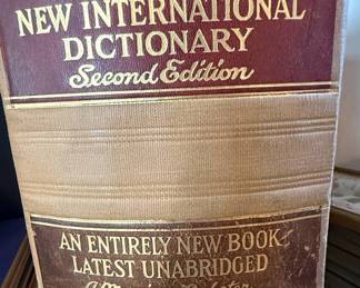 Webster's New International Dictionary, Second Edition