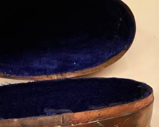 Embossed Brass and Copper Pillow Purse