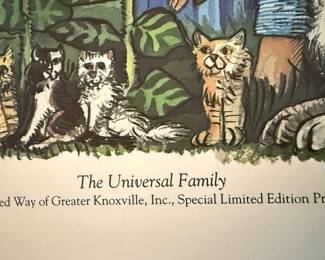 Hugh Bailey "The Universal Family" Limited Edition Print
