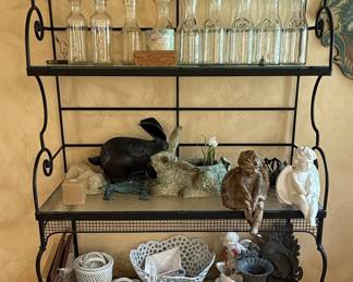 Wrought Iron Baker's Rack