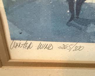Tom Lynch "Winter Wind" Limited Edition Print