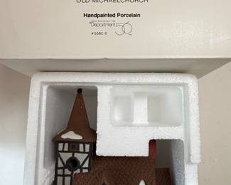 Department 56 Heritage Village Collection Dickens' Village Series "Old Michaelchurch"