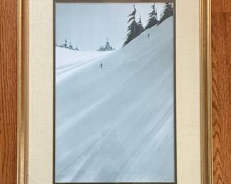 Alexander "Skiing" Print