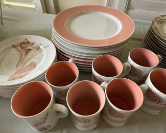 Fitz and Floyd "Coquille" Dinnerware Set