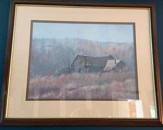 T. Chandler "Country Barn" Limited Edition Print