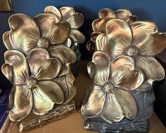 Philadelphia Mfg. Co. Dogwood/Magnolia Bookends