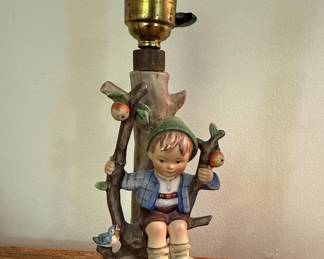 Goebel Hummel "Apple Tree Boy" Table Lamp