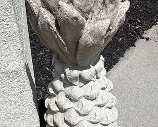 Concrete Pineapple Garden Statue