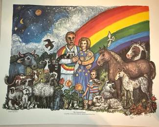 Hugh Bailey "The Universal Family" Limited Edition Print