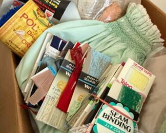 Sewing Notions Lot - J. & P. Coats, Talon, Wright's