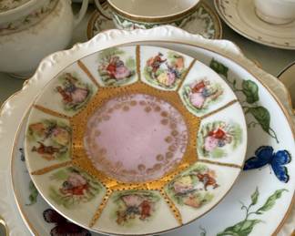 Vintage Floral Porcelain Dinnerware