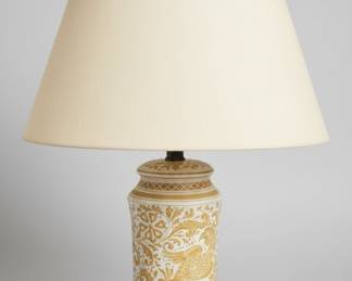 Vintage Asian Style Ceramic Table Lamp