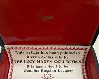Russian Lacquer Boxes