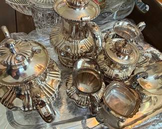 Silver Plated Tea Set