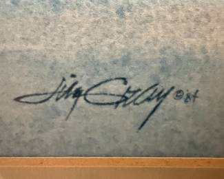Jim Gray "Winter Sunset" Limited Edition Print