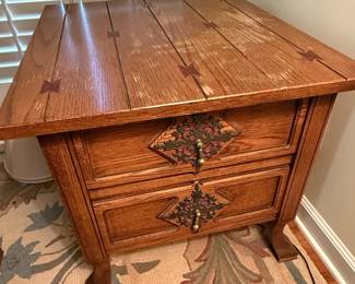 Mid-Century Modern Medallian Limited Nightstand