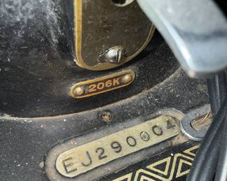 Singer Model 206K Sewing Machine