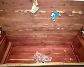 Queen Anne Style Cedar Chest