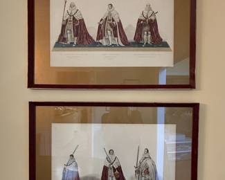 Regency Era British Peerage Portraits - Coronation Series