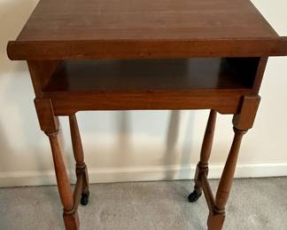 Vintage Wooden Lectern or Music Stand