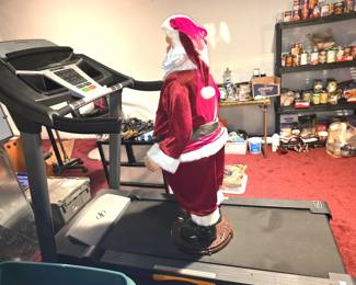 Treadmill  & Santa