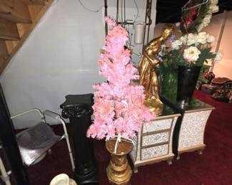 Christmas & unique end tables