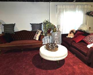 Sofas & ottoman