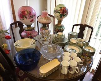 GWTW lamps & kitchen items