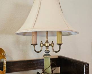 Antique Onyx Lamp