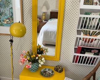 Love this great yellow pieces