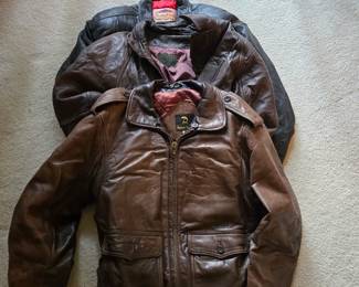 Code blue, Neiman Marcus leather coats
