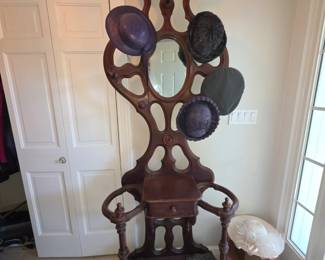 Victorian Style Hall Tree