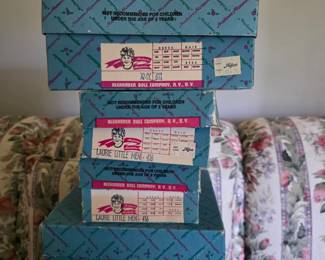 Madame Alexander Dolls with Boxes