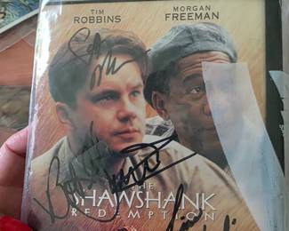 Shawshank Redemption Autographed DVD