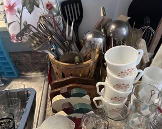 Utensils and Glasses